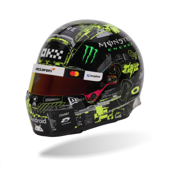 Lando Norris 2025 F1 Pre-Season Testing Mini Helmet