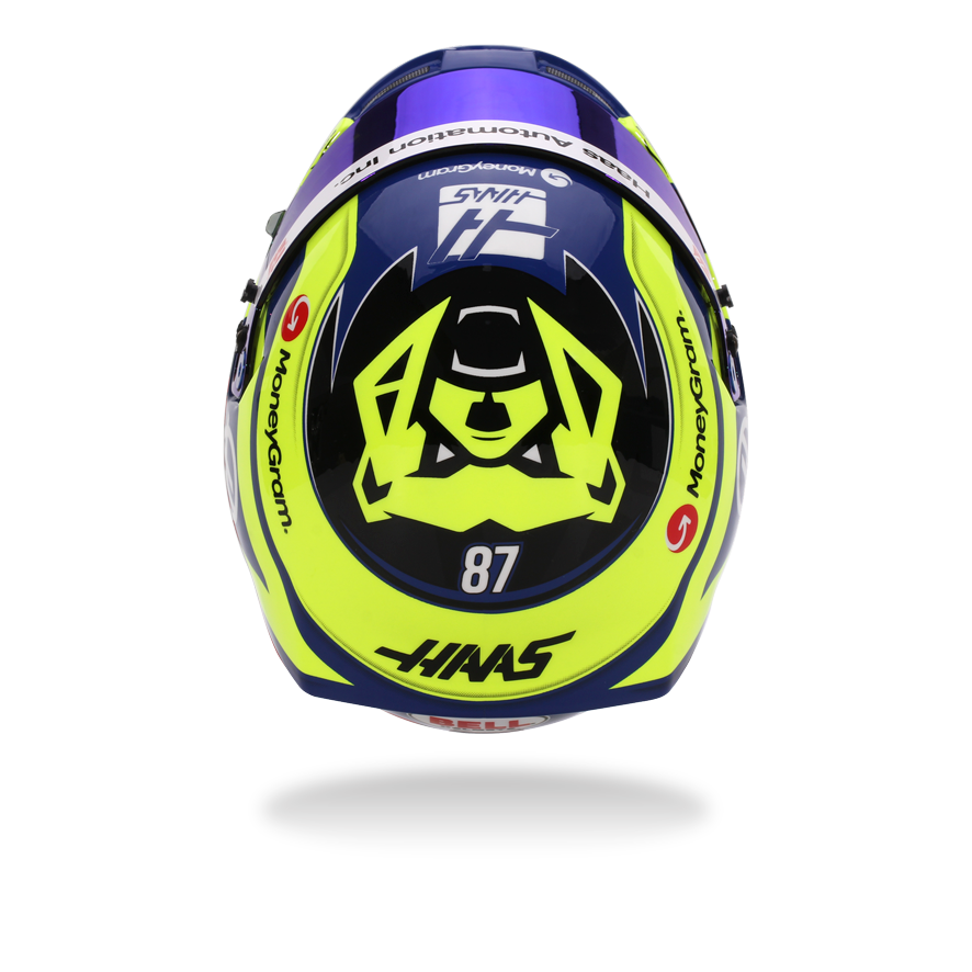 OLIVER BEARMAN 2025 Mini Helmet
