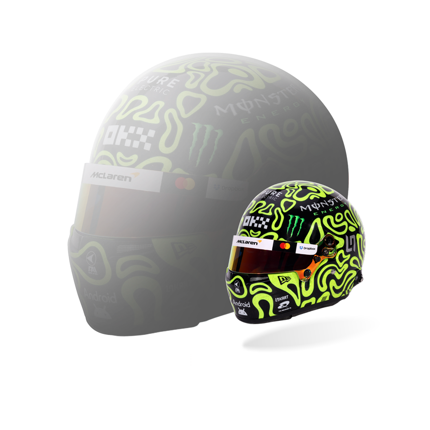 LANDO NORRIS TEST BH Mini 2025
