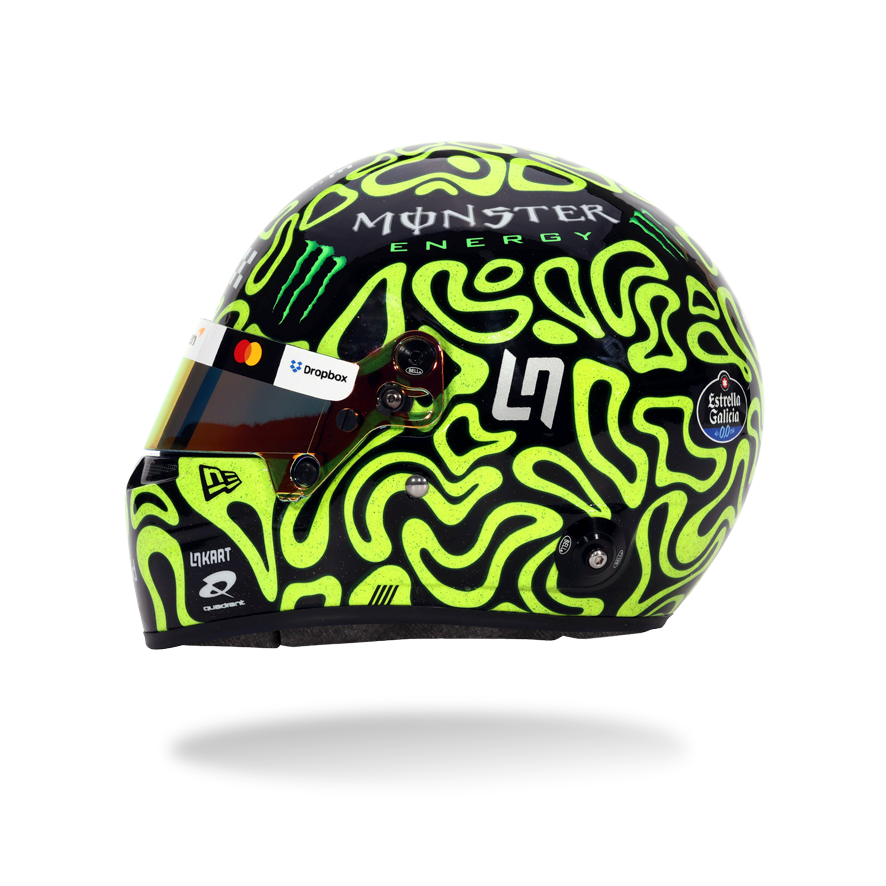 LANDO NORRIS TEST BH Mini 2025
