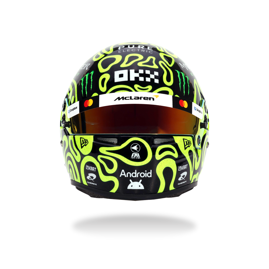 LANDO NORRIS TEST BH Mini 2025