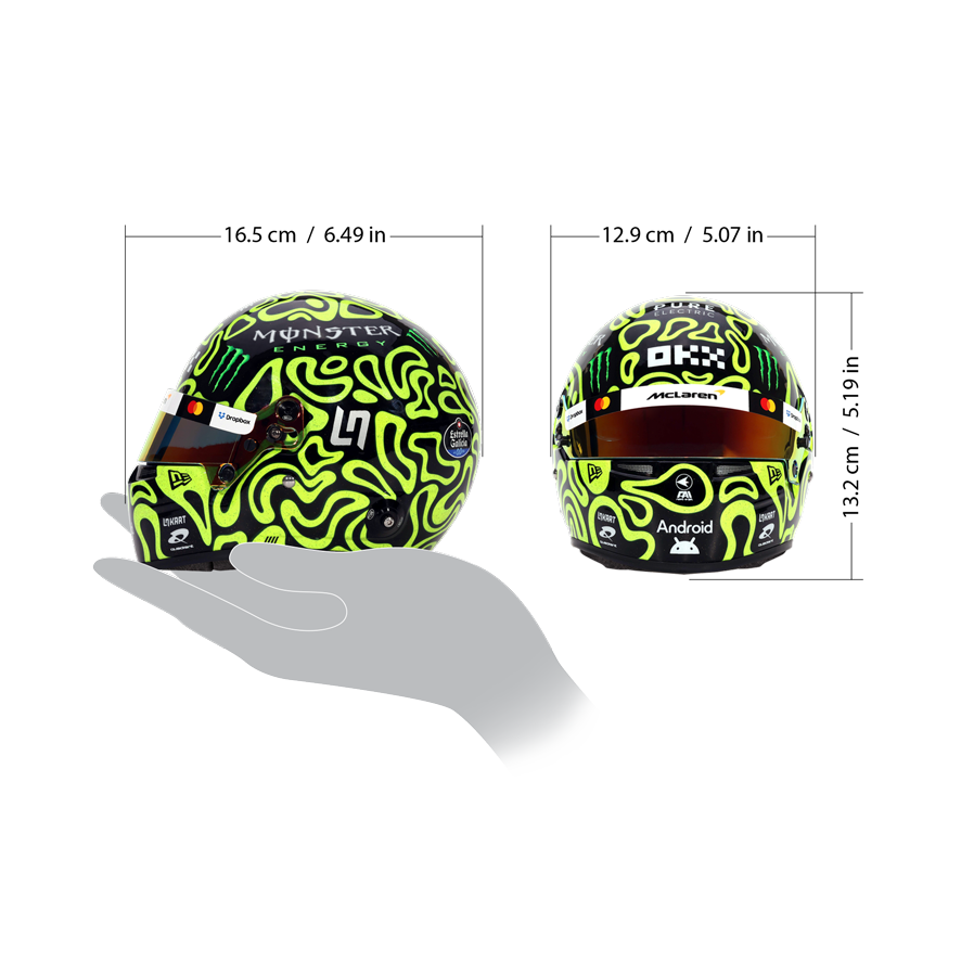 LANDO NORRIS TEST BH Mini 2025