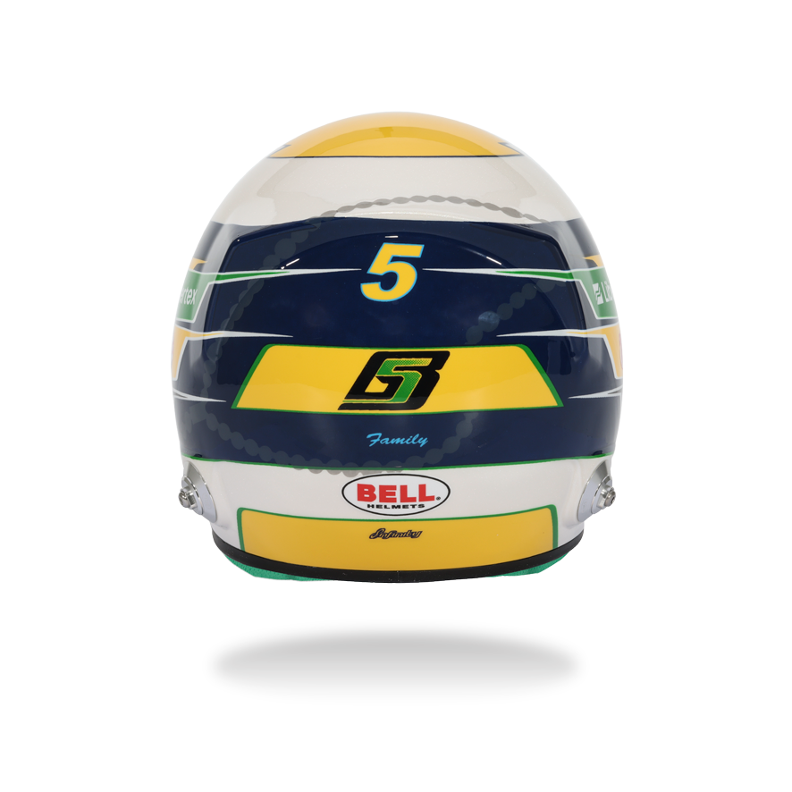 Gabriel Bortoleto 2025 F1 Season Mini Helmet