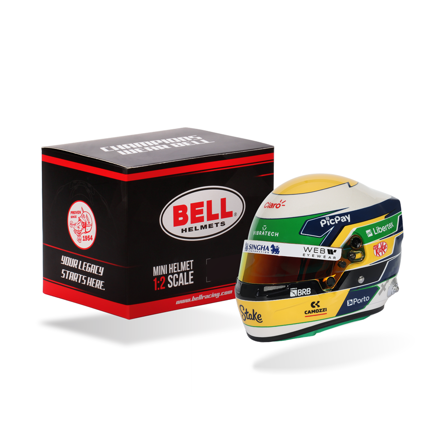 Gabriel Bortoleto 2025 F1 Season Mini Helmet