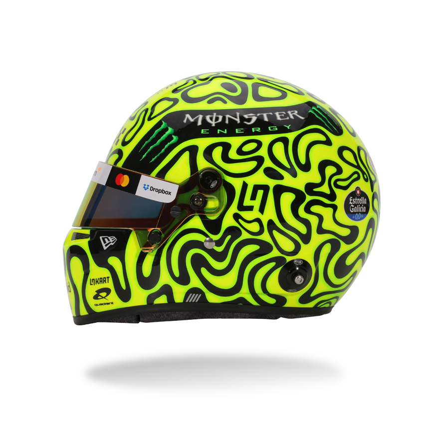 Lando Norris 2025 F1 Season Mini Helmet