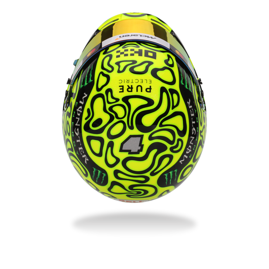 Lando Norris 2025 F1 Season Mini Helmet