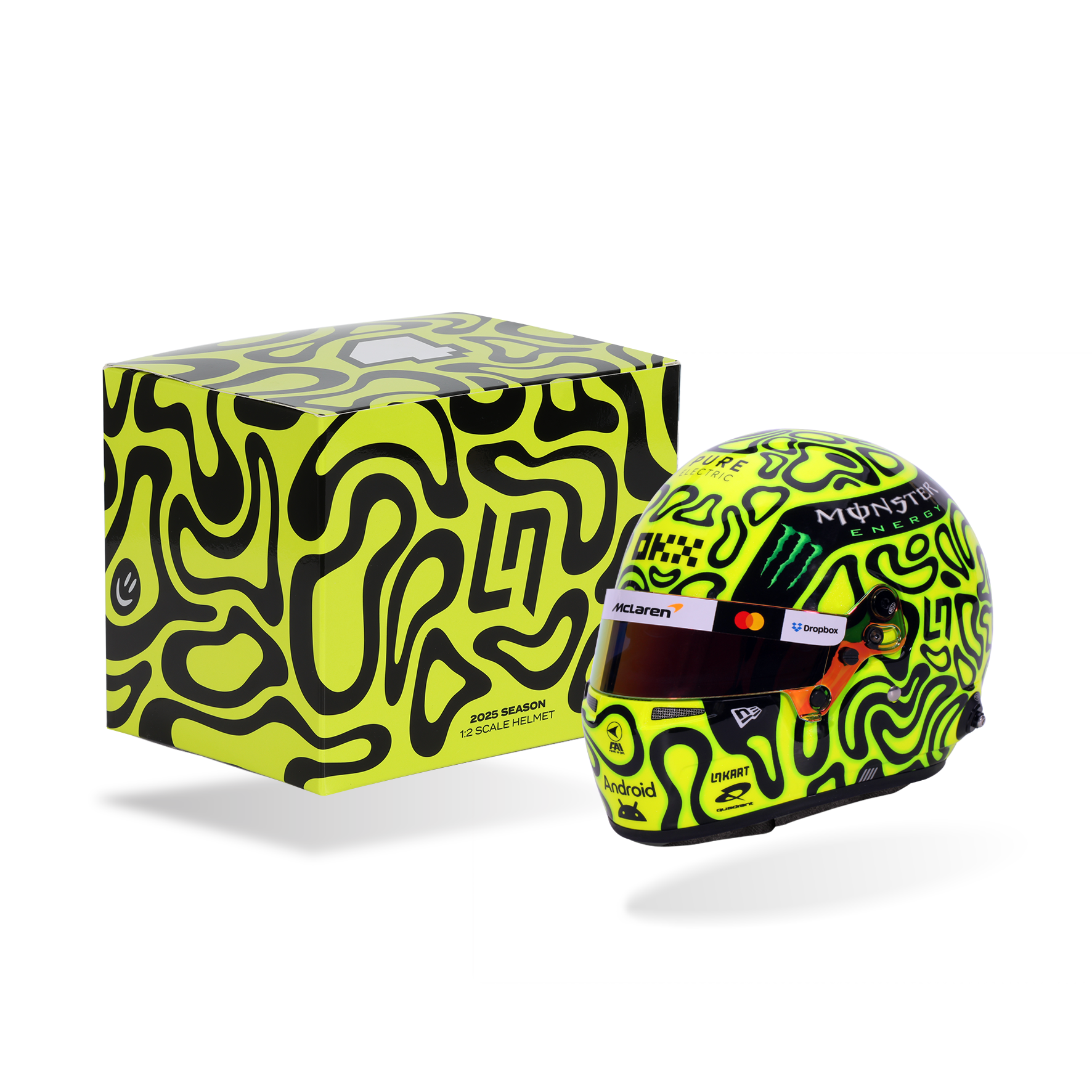 Lando Norris 2025 F1 Season Mini Helmet