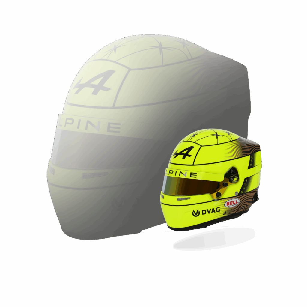 Wec Racing Helmets Mick Schumacher 2025 FIA WEC Season | Bell Mini Helmets