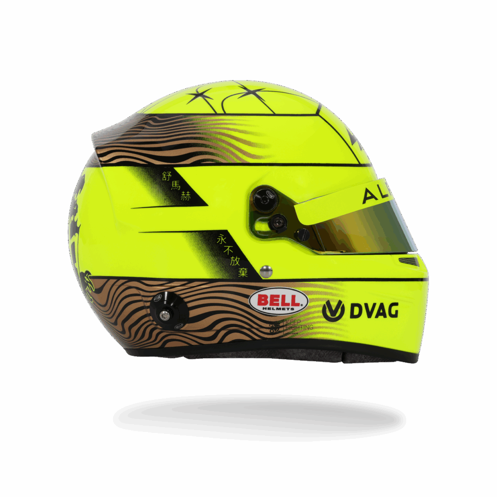 Wec Racing Helmets Mick Schumacher 2025 FIA WEC Season | Bell Mini Helmets
