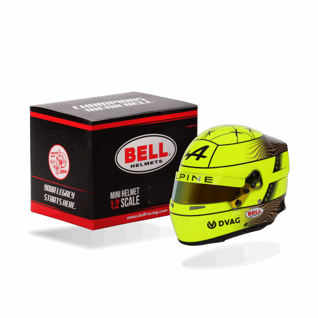 Wec Racing Helmets Mick Schumacher 2025 FIA WEC Season | Bell Mini Helmets