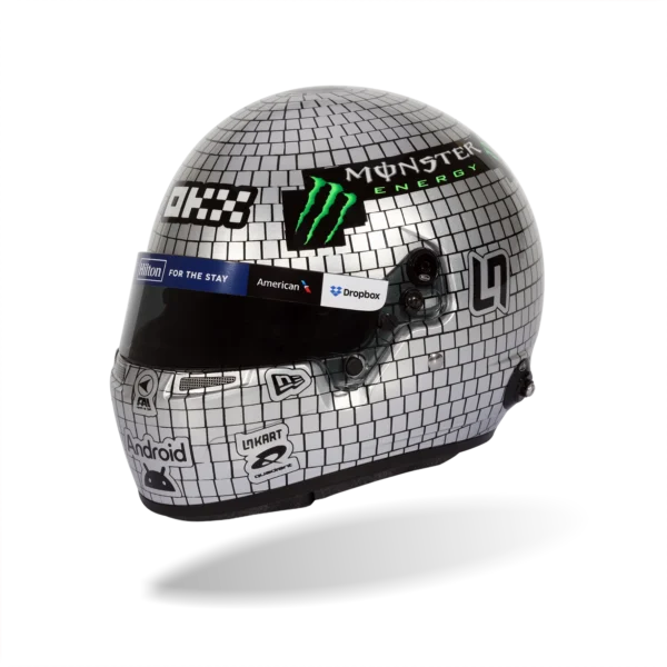 Lando Norris 2025 F1 Miami Grand Prix Mini Helmet