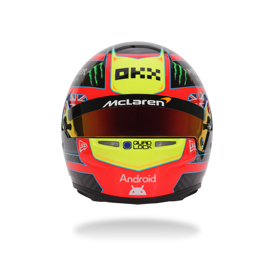 OSCAR PIASTRI 2025 Mini 4 OSCAR PIASTRI 2025 Mini Helmet