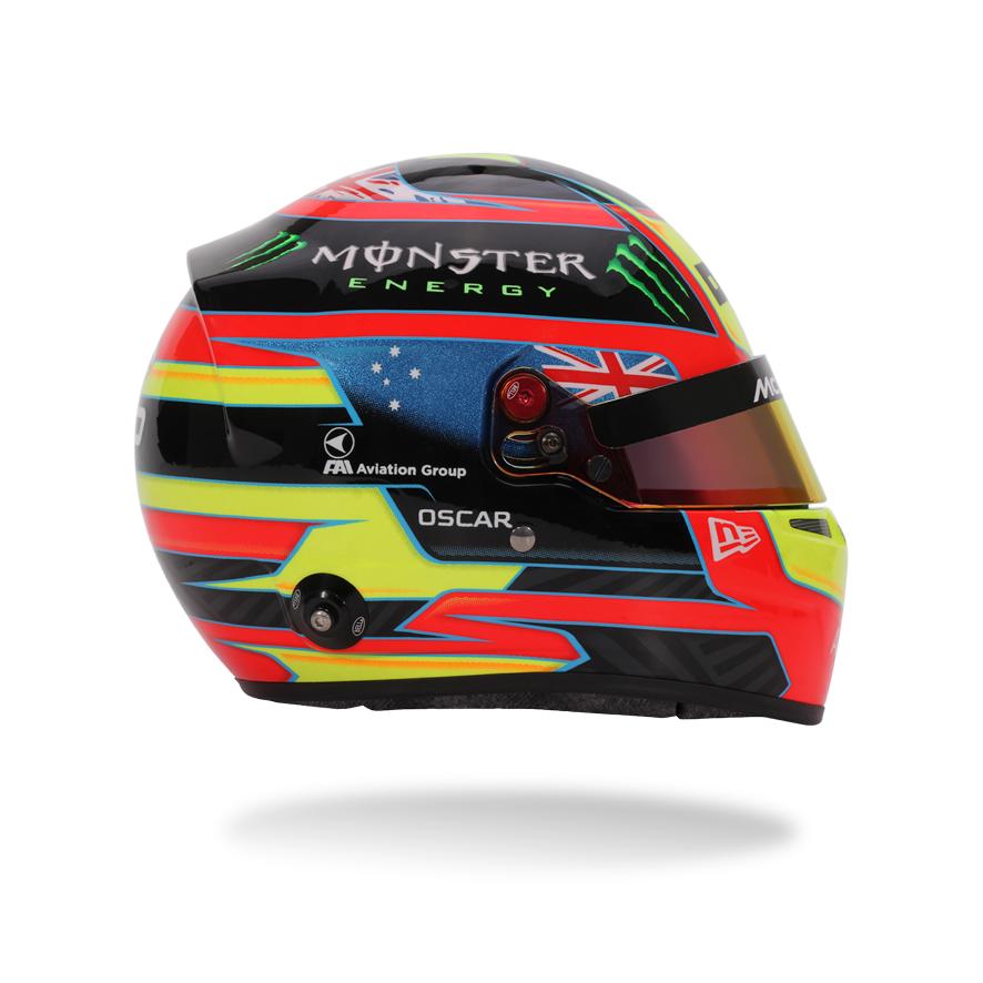 OSCAR PIASTRI 2025 Mini 5 OSCAR PIASTRI 2025 Mini Helmet