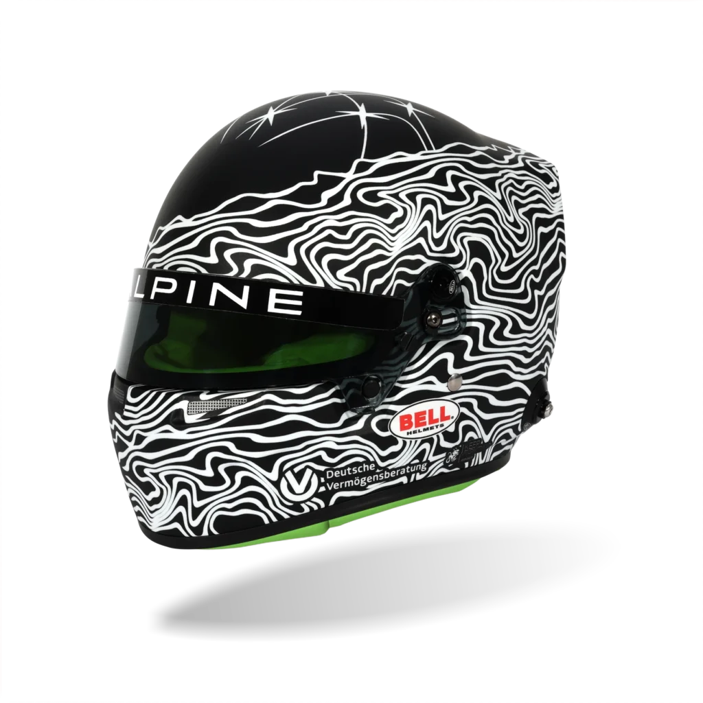 Mick Schumacher 2025 24 Hours of Le Mans Mini Helmet