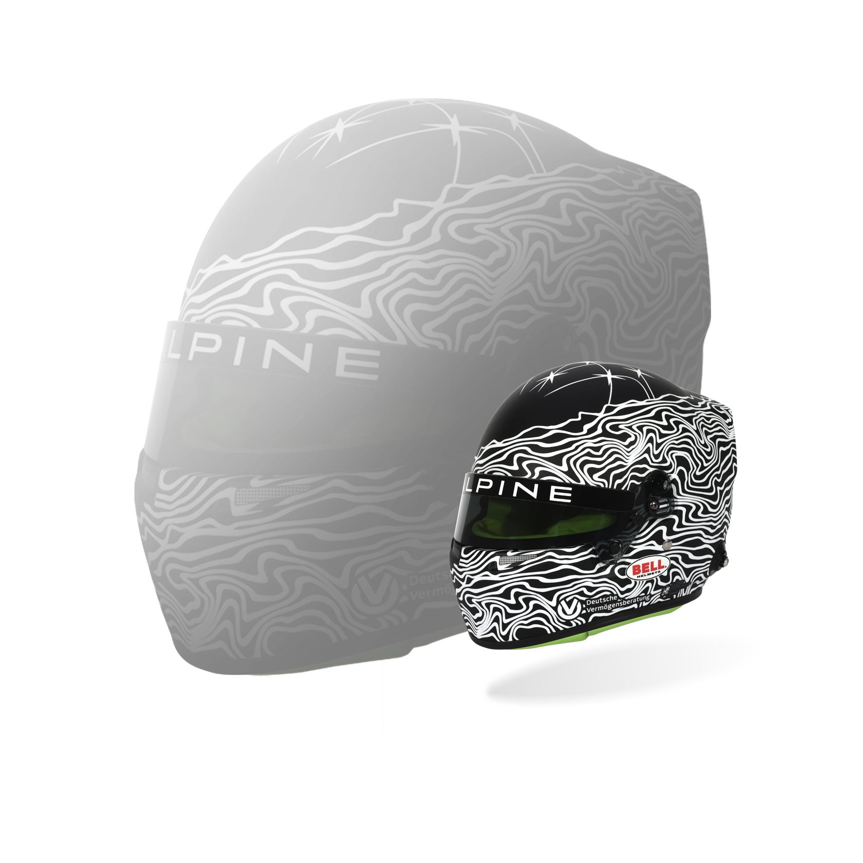 Mick Schumacher 2025 24 Hours of Le Mans Mini Helmet