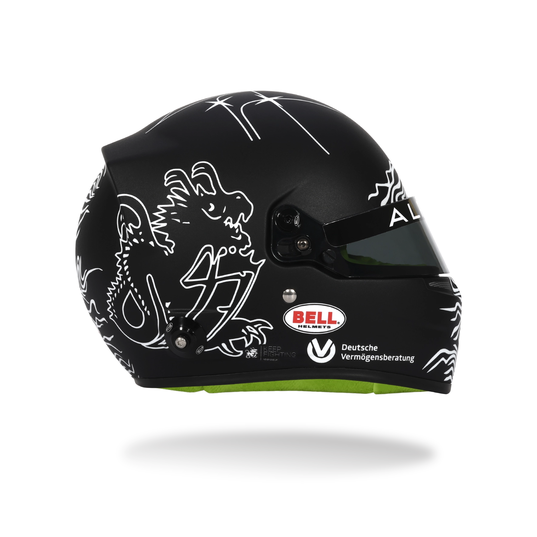 Mick Schumacher 2025 24 Hours of Le Mans Mini Helmet