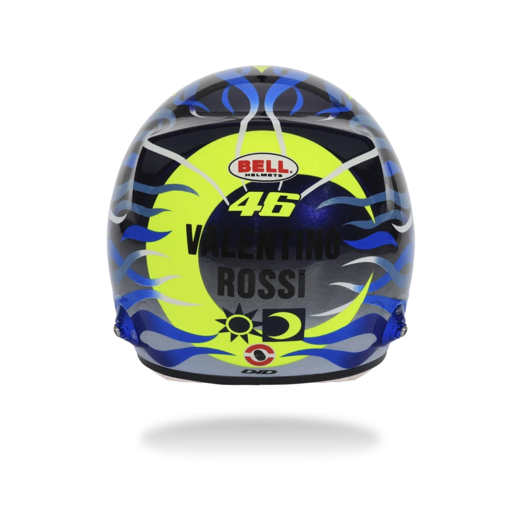 Wec Racing Helmets Valentino Rossi 2024 FIA WEC Season | Bell Mini Helmets