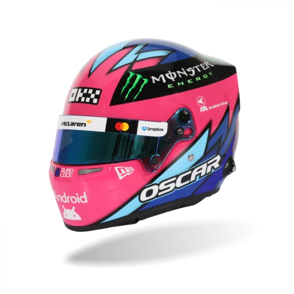 Oscar Piastri 2025 F1 Las Vegas GP Mini Helmet