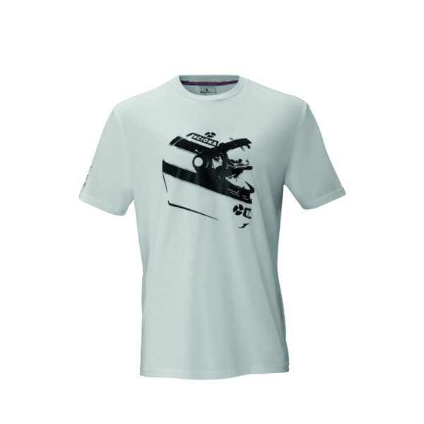 T-SHIRT SENNA LEGACY HELMET WHITE